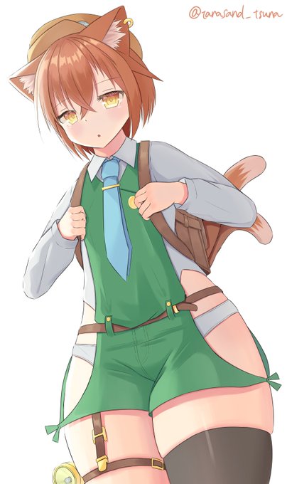 #いい太ももの日 
よくよく考えたら最近のふともも最強札はメリルちゃんだ…… 