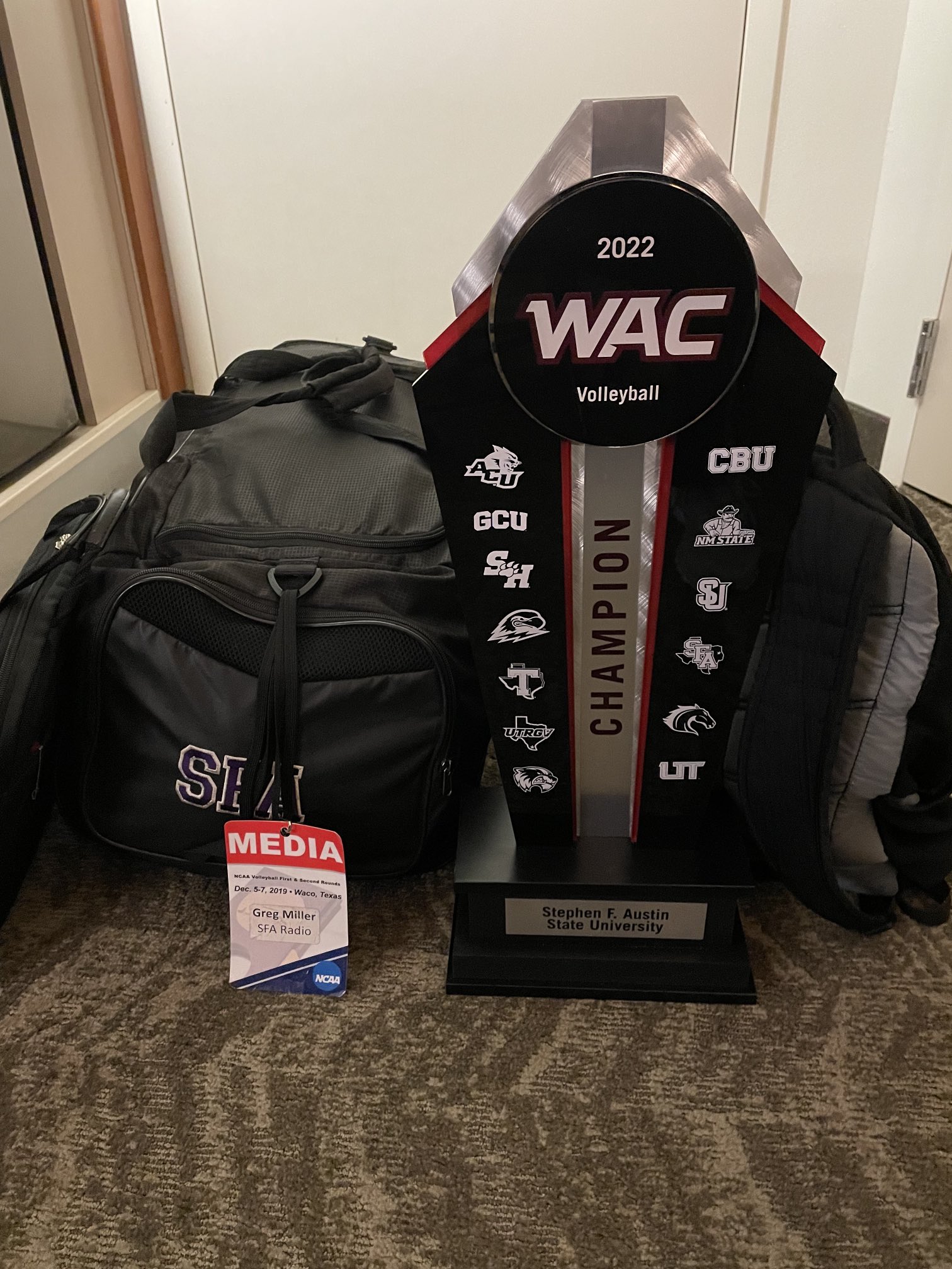 SFA on Twitter "Packing list for return to Nacogdoches