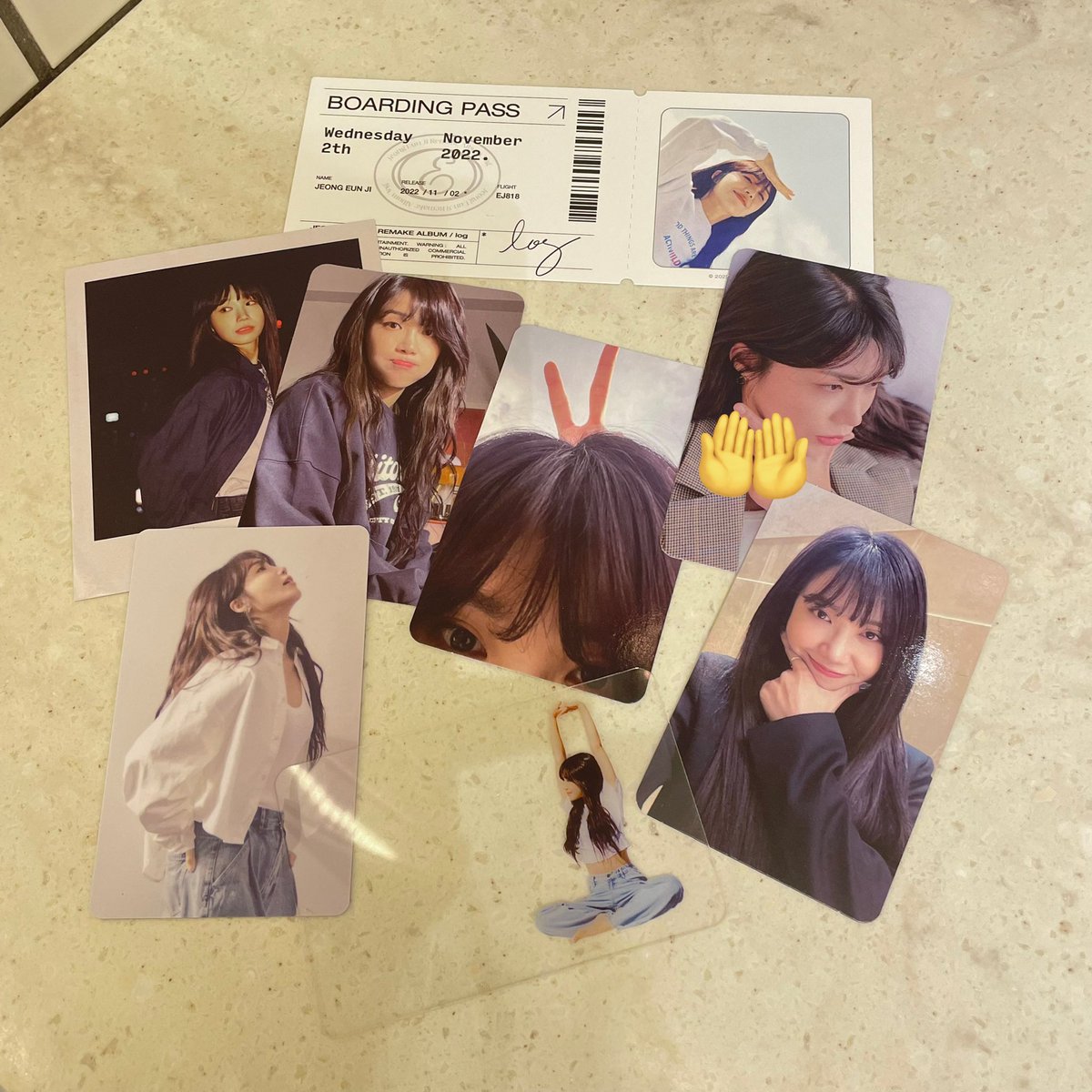 ochiri_to_sami's tweet photo. apink jeong eunji ウンジ log ソロアルバム トレカ 交換

譲：Platform ver.🤲
求：SPECIAL log ver.💕

異種交換とはなりますが、心当たりのある方お声がけください🙇🏻‍♀️ https://t.co/nj8eEvJDFC