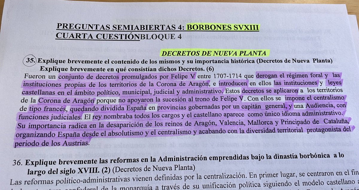 subraya lo importante: