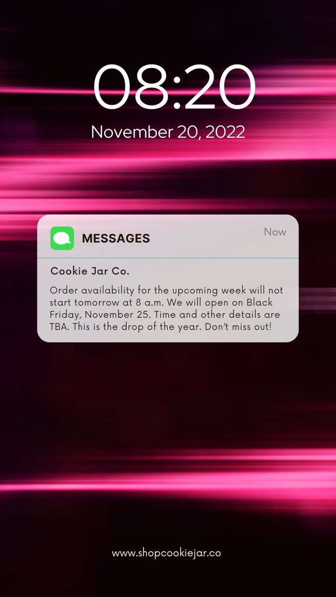 shopcookiejarco's tweet photo. Just a heads up! 💗 https://t.co/ZyZRtb9n2G
