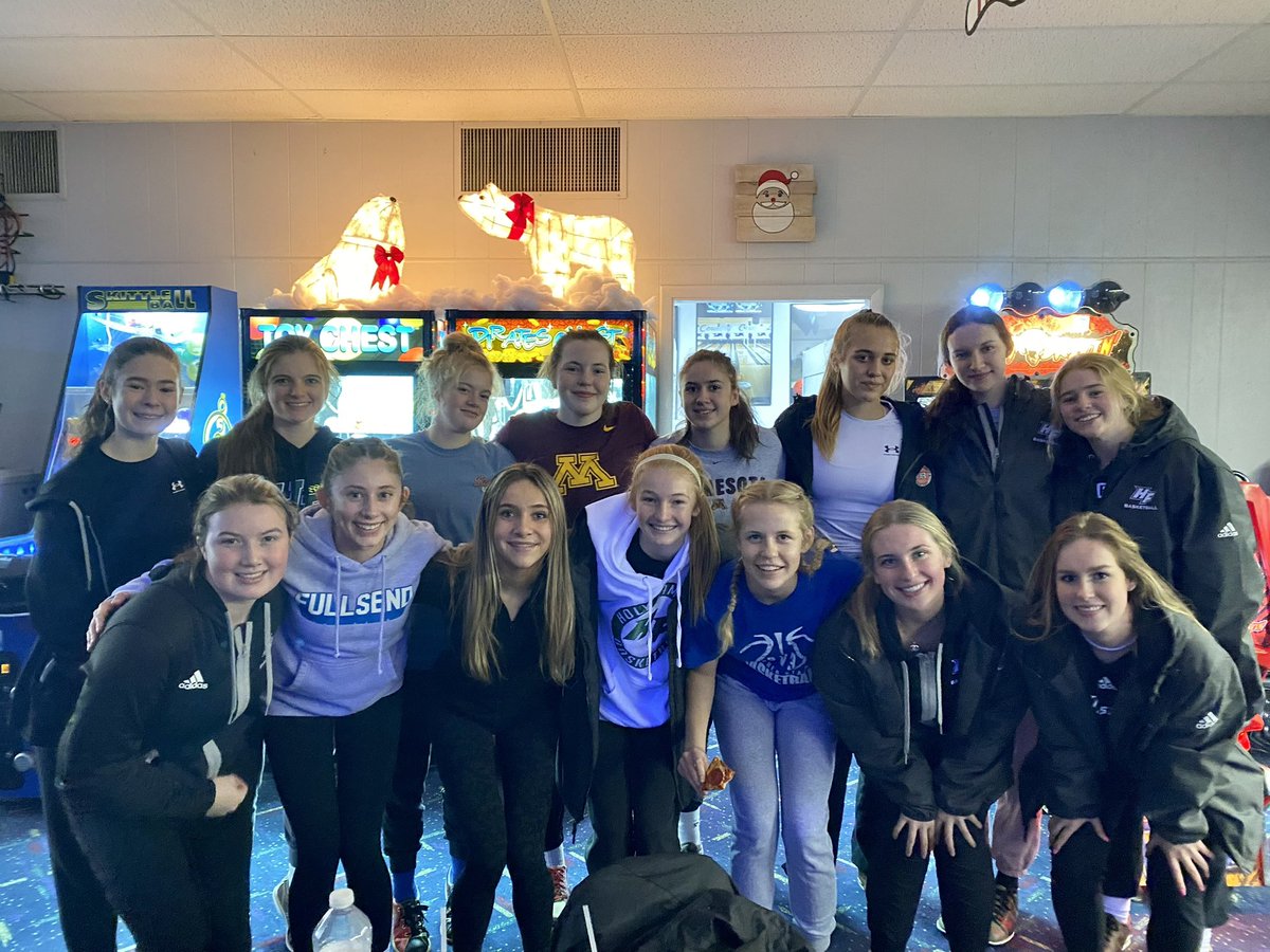 HolyFamilyGBB's tweet photo. Thanks to @HawksGirlsBBall for a great Saturday scrimmage! Team bowling after! #RunWithFire https://t.co/i2DbyH2oSM