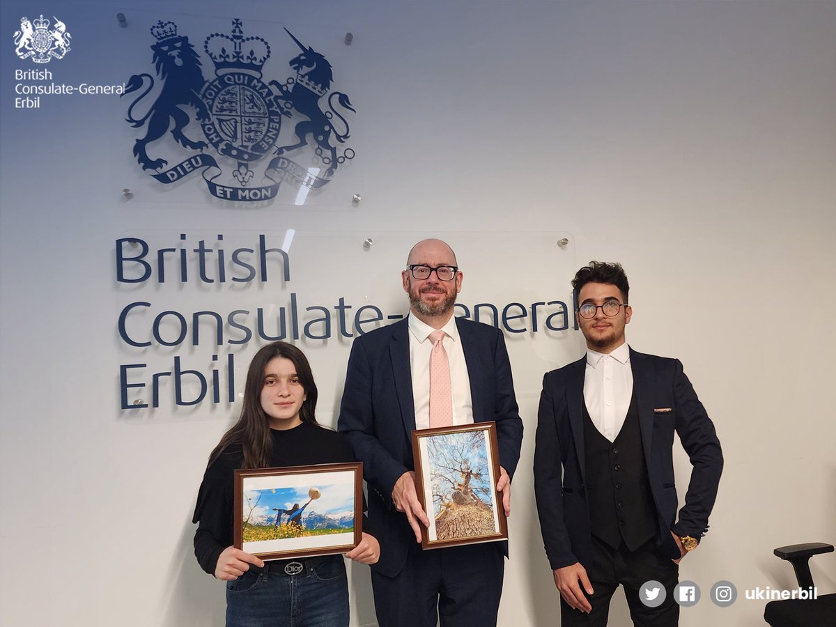 ukinerbil's tweet photo. It was great meeting @GalanZJ1 today to hear about #Choman, and her work. Galan is a 22-year-old English teacher, translator, YouTuber and photographer from Choman. She graduated top of her class from English Literature Department - Soran University. 
(1/3) https://t.co/v4SaYf9xDX