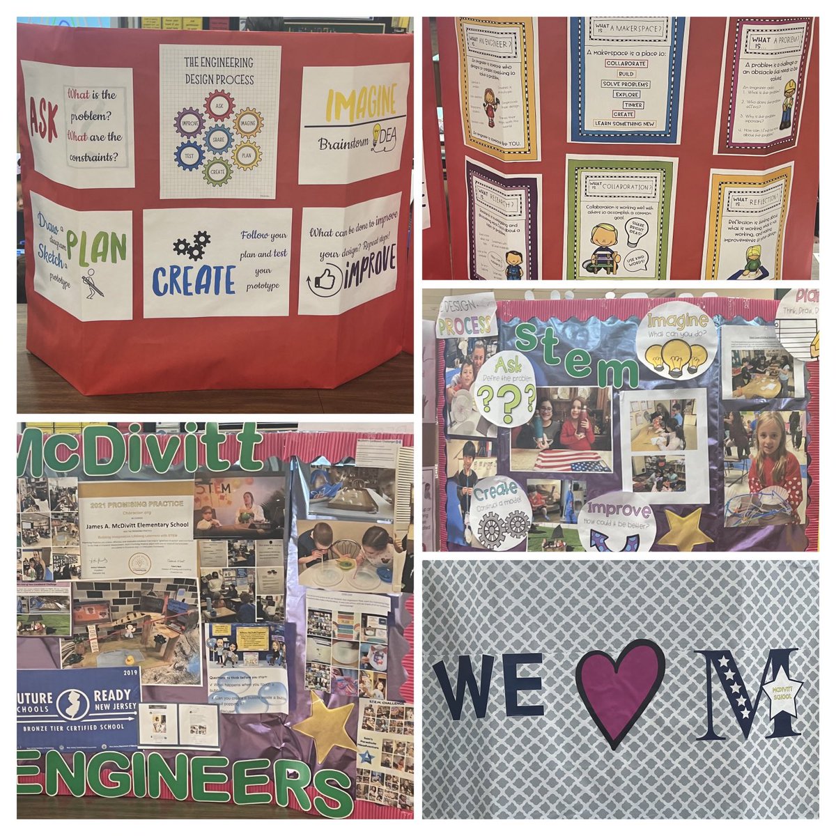 McDivitt Tri-fold Boards highlight some of the many amazing things happening at McDivitt School ! ⭐️⁦<a href="/McDivittSchool/">Laurie Coletti</a>⁩ ⁦<a href="/OldBridgeTPS/">The Bridge</a>⁩