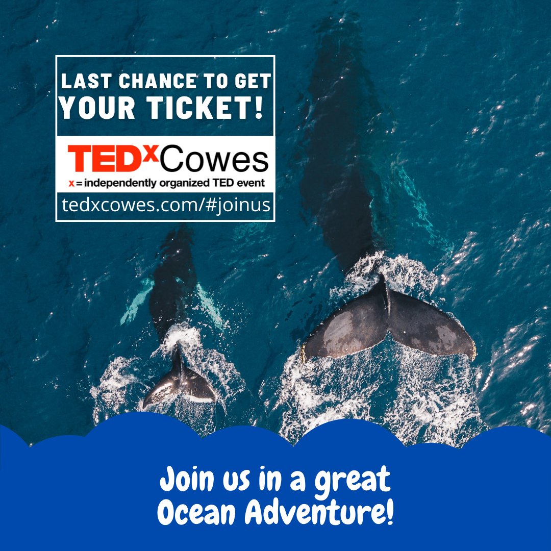 TEDxCowes is back!
This year's theme is «One and the Same», how we and the Ocean are part of the Planet like different parts of the same body.
Join us online to get inspired to #Action on 1st December 2022 at 4pm GMT.
Register on buff.ly/3Ok4pvA to get the streaming link!