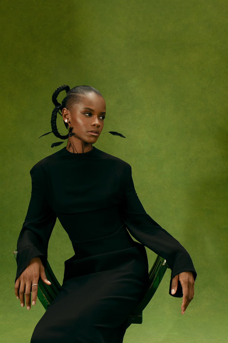 jacquemusx's tweet photo. Letitia Wright for The Guardian https://t.co/QODQVRhtTt