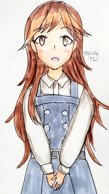 荒潮ちゃん#艦これ版深夜の真剣お絵描き60分一本勝負#艦これ版真剣お絵描き60分一本勝負_20221120 