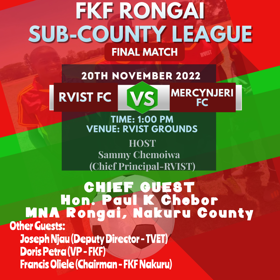 Final Score #RVIST FC 5 - 0 MercyNjeri FC