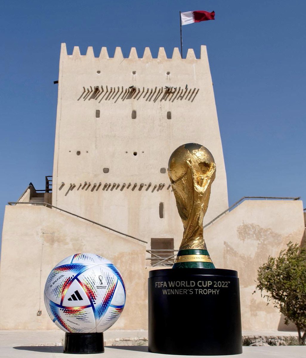 A nada de que inicie la fiesta más grande del mundo, ya listos para el Mundial de Qatar 2022…?#QatarWorldCup2022