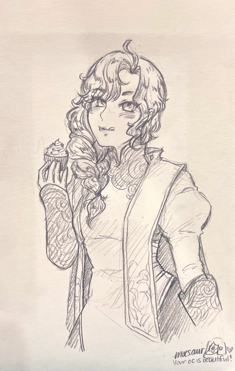 moesaurart's tweet photo. a com I did yesterday of their OC, Wren while I tabled at Stellarcon ✨ https://t.co/3ZBdeS7Y8U
