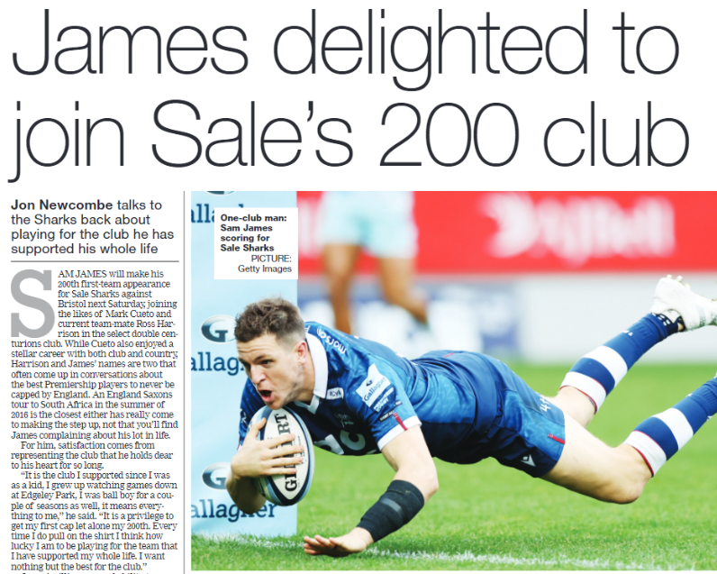 Sale Sharks Fans tweet media