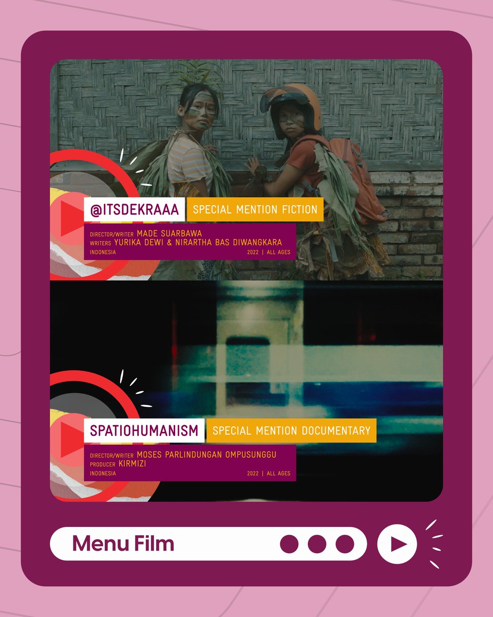 kdmcinemaid's tweet photo. Jangan lupa registrasi terlebih dahulu yaa!
See you!!
https://t.co/OGsVq8EBGI
#Reelozind #KDMCinema #KDMEvent #Balakosa #screening #KDMCinema2022 https://t.co/46DCsriAhD