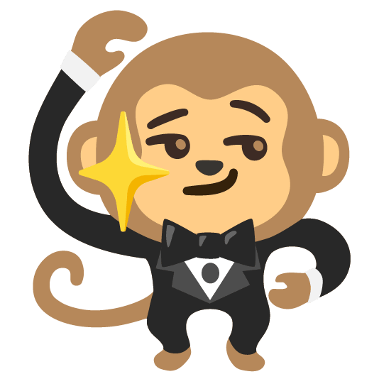 GboardWeird's tweet photo. Juste un petit singe classieux https://t.co/lV11RHPoBf
