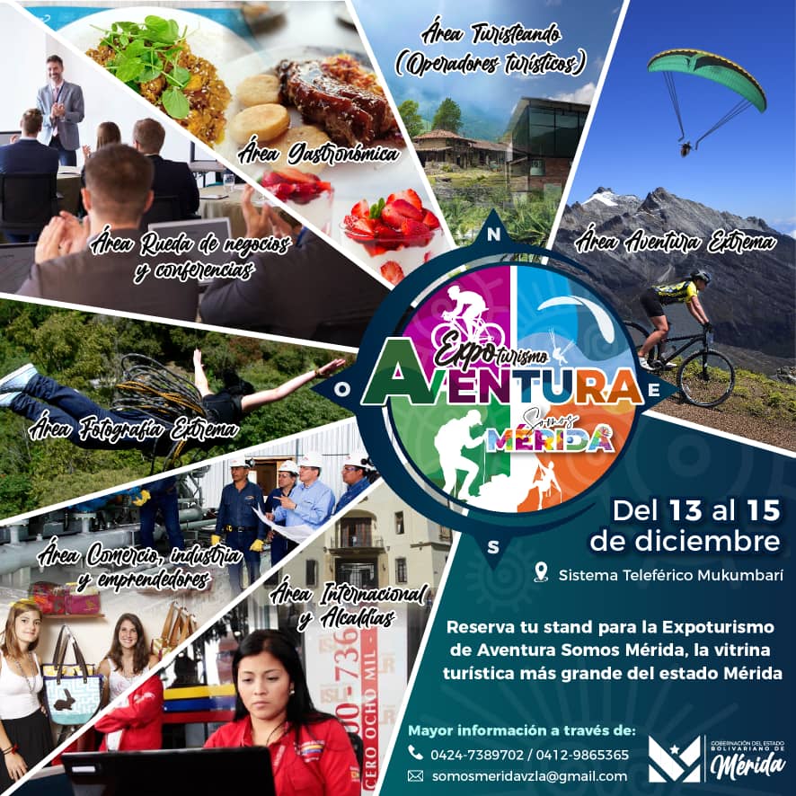_somosmerida's tweet photo. Mérida del 13 al 15 de Diciembre 
Reserva tu Stand #ExpoturismoMerida #expoturismoaventura https://t.co/Di3MV4Bf5r