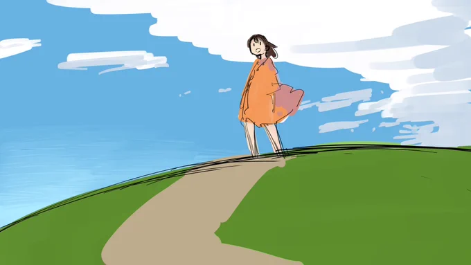 わかりやすく色つけるとこんな感じです。 