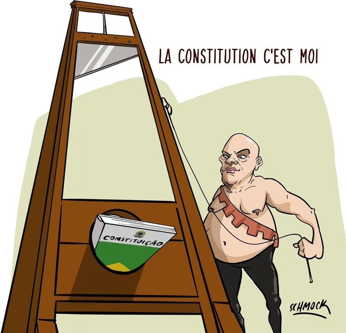 CrivelaroV's tweet photo. A Constituição sou eu !!!!! https://t.co/6LHpP7ghjw