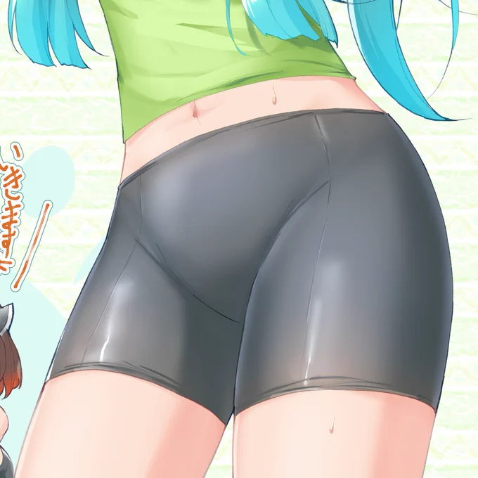 #いいふとももの日 