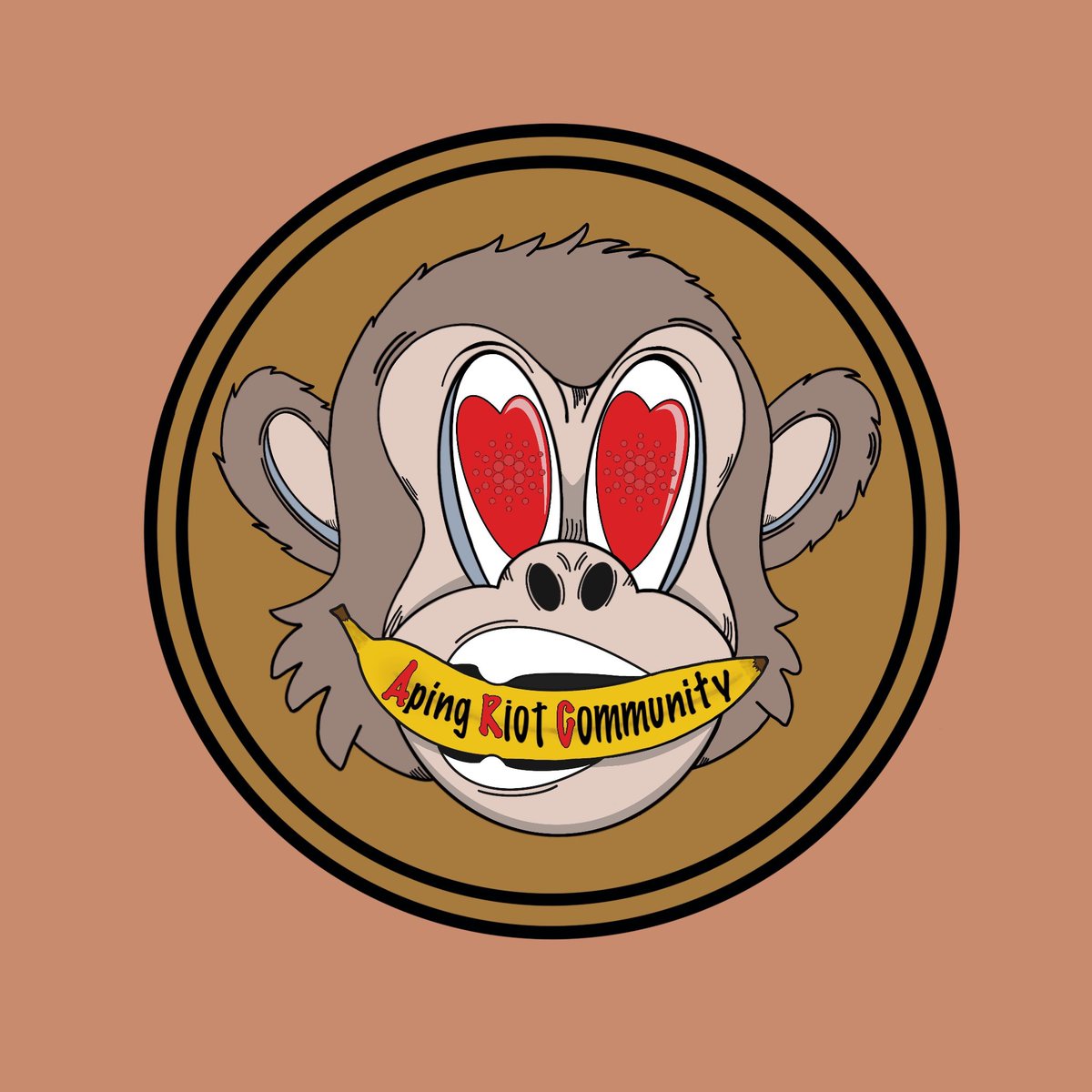 ApingRiotCNFT's tweet photo. GM everyone! Aping Riot Community officially has a brand new look 😎 Congratulations once again to @EmigEric for creating our sick new logo! LFRRR!!!

 #cnftcommunity #cnfts #cnftproject #cnft https://t.co/Onp8mmbZdz