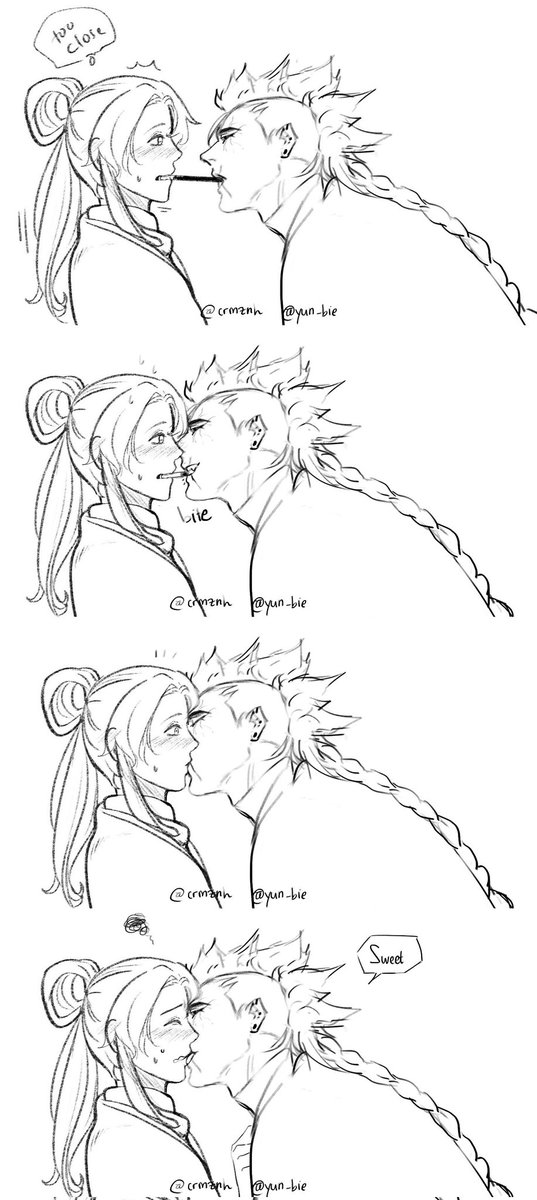 CelesteRaven777's tweet photo. Let's open this account with Pocky day drawing โจโค๏ธ
.
Introducing our OCTP Celeste and Raven from #skycotl ๐ค๐
.
#ceven #skychildrenofthelight #skyใใฌใณใๅ้ https://t.co/bKAIVHGFWy