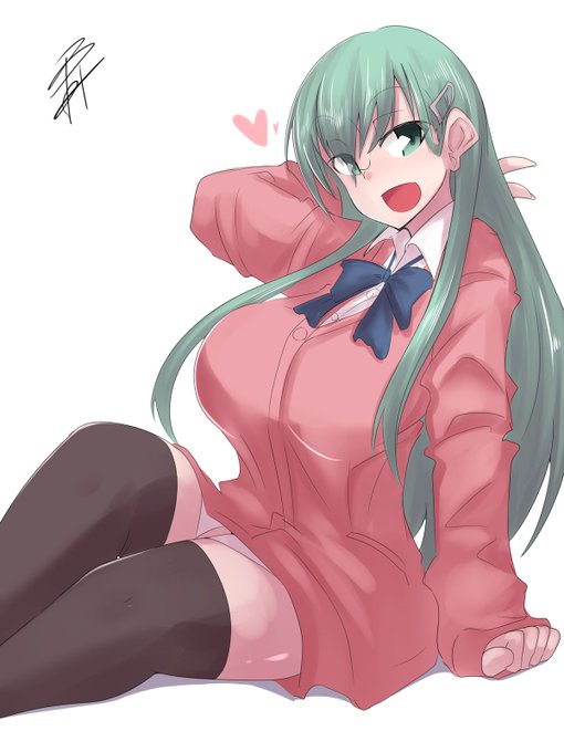 鈴谷進水日なので原稿そっちのけで描きました( ・ิω・ิ) 