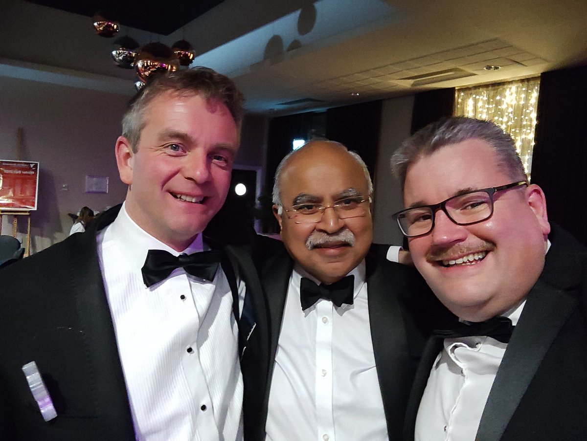 geampat's tweet photo. Awesome night at the @Liverpool_Ortho  Winter Ball with amazing company @EmilyWyman13, @jesssiela,  @shantanuknd,  @josh9786  and @PortiaAmoako7 . @LivHospitals a great place to work at. Compassionate leadership  @DavidJMelling , James Fountain, @Hlems,  @Drlyndonmason https://t.co/s6UwYZaBQo