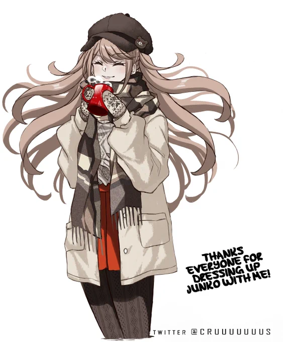 Junko is ready for winter! 