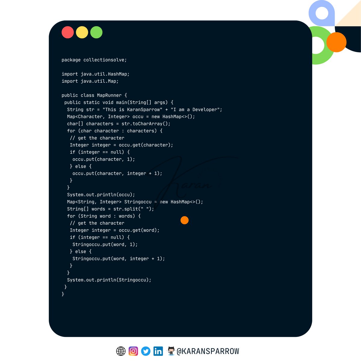 KaranTheCreat0r's tweet photo. Day 23 of 100DayOfCoding Challenge🥳🥳
Java Collection
GitHub:-https://t.co/S0f5o7oOwB
#100daysofcodechallenge 🥳🥳🥳
#projects #chennai #code #Hiring #learningeveryday #javacollection #github #ForksUp #coding #Algorithm #DSA https://t.co/OKRVdtKdSL