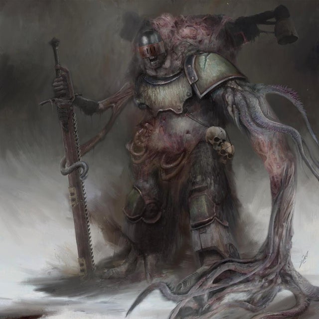 「Plague Marine by Fredrik Eriksson 」|Benのイラスト