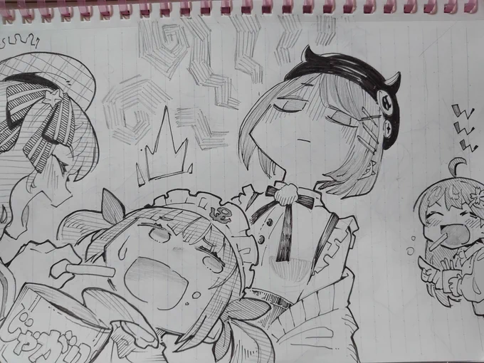 かわいい女の子を描きました。
#TOWART
#あくあーと
#ほしまちぎゃらりー
#miko_Art 