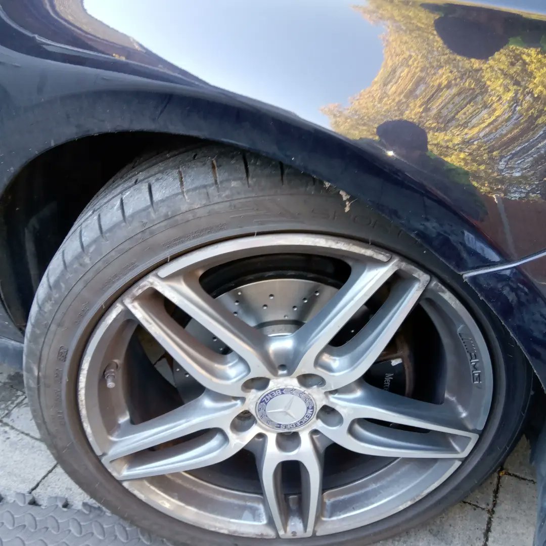 Mercedes a class disc and pads replacement