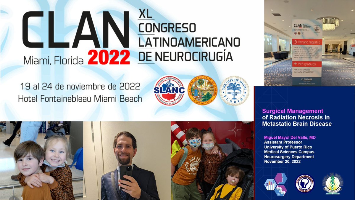 MayolNSX's tweet photo. Ready for a great congress!
¡Listos para una tremenda experiencia con mis colegas de Latino América!
@uprneurosurgery
#oncovascularnsx https://t.co/KS9fGg8iiJ