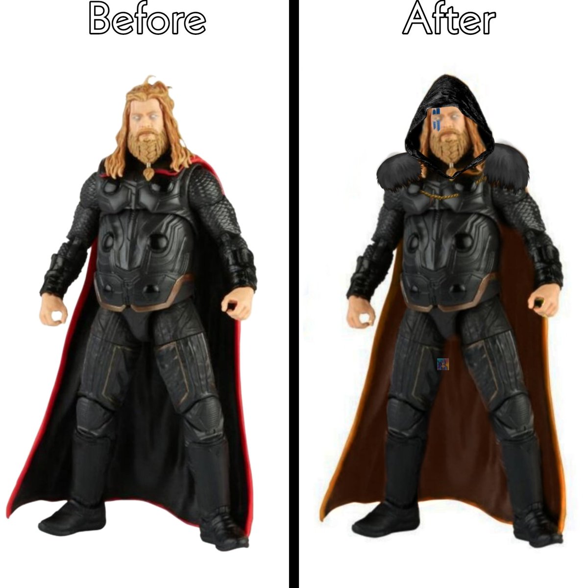 JamesimusP's tweet photo. Alright! Of course everyone's going to expect Thor in Godzilla: Ragnarök. So here's my concept of Thor's design for my upcoming film! Take note, THIS THOR in my film is not Marvel's version of Thor, #Godzilla will face the Norse Myth version of #Thor. Stay tuned for more! 😉 https://t.co/yH2MJ0oYte