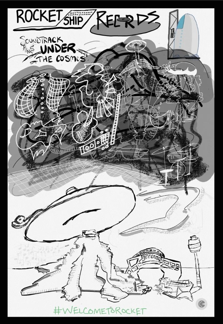 48thand4th's tweet photo. Set three: "Chops, Thin and Cosmic"

#WelcomeToRocket 
#RocketshipRecords 
#FortyEightFour 
#AbstractProse https://t.co/X41qK9DF02