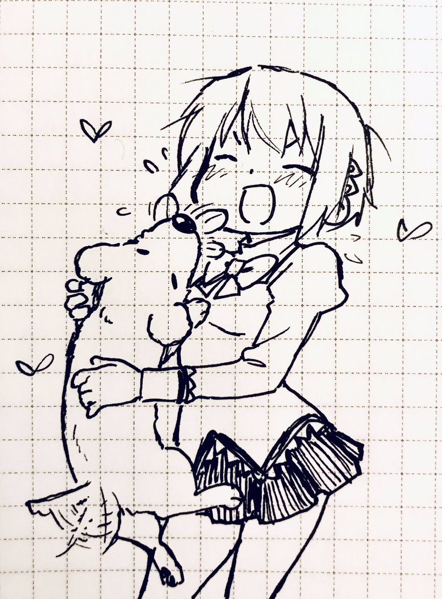 Sayaka and dog~ 