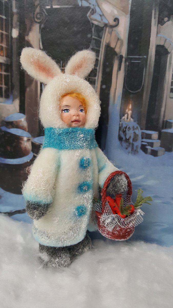 LettaNatalia's tweet photo. Christmas toys - kids.Wool #NewYearsdecor #Christmastreetoy #Christmastreedecoration #giftidea #giftfornewyear #symboloftheyear #yearoftherabbit #authorsdoll #authorswork #handmade #новогоднийдекор #елочнаяигрушка #идеяподарка #подарокнановыйгод #авторскаякукла #авторскаяработа https://t.co/RmSZgkHjdB