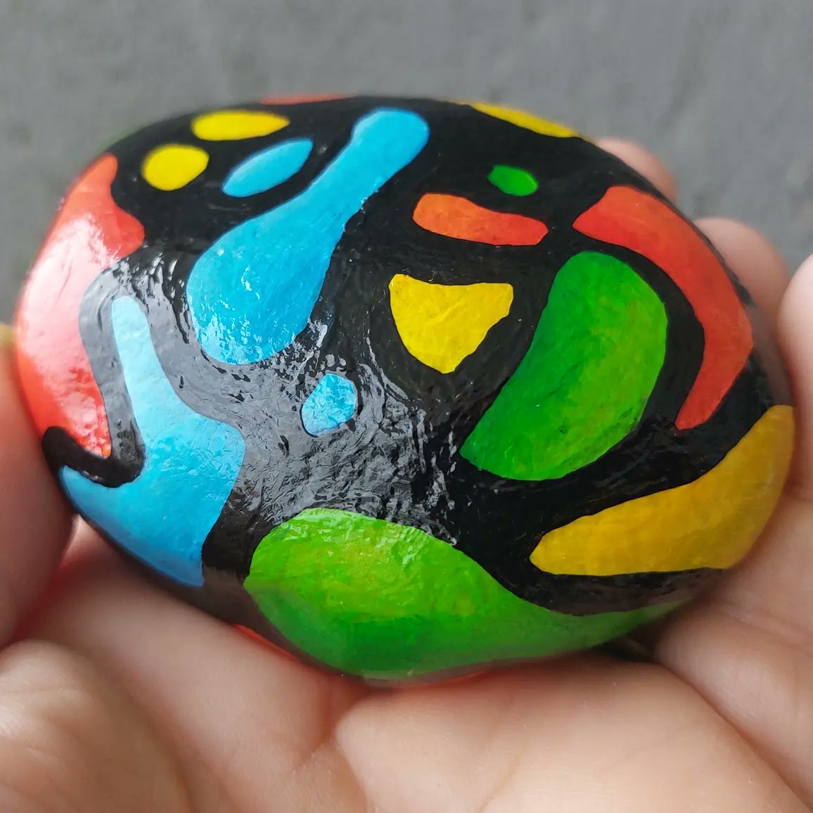 Pebble painting...