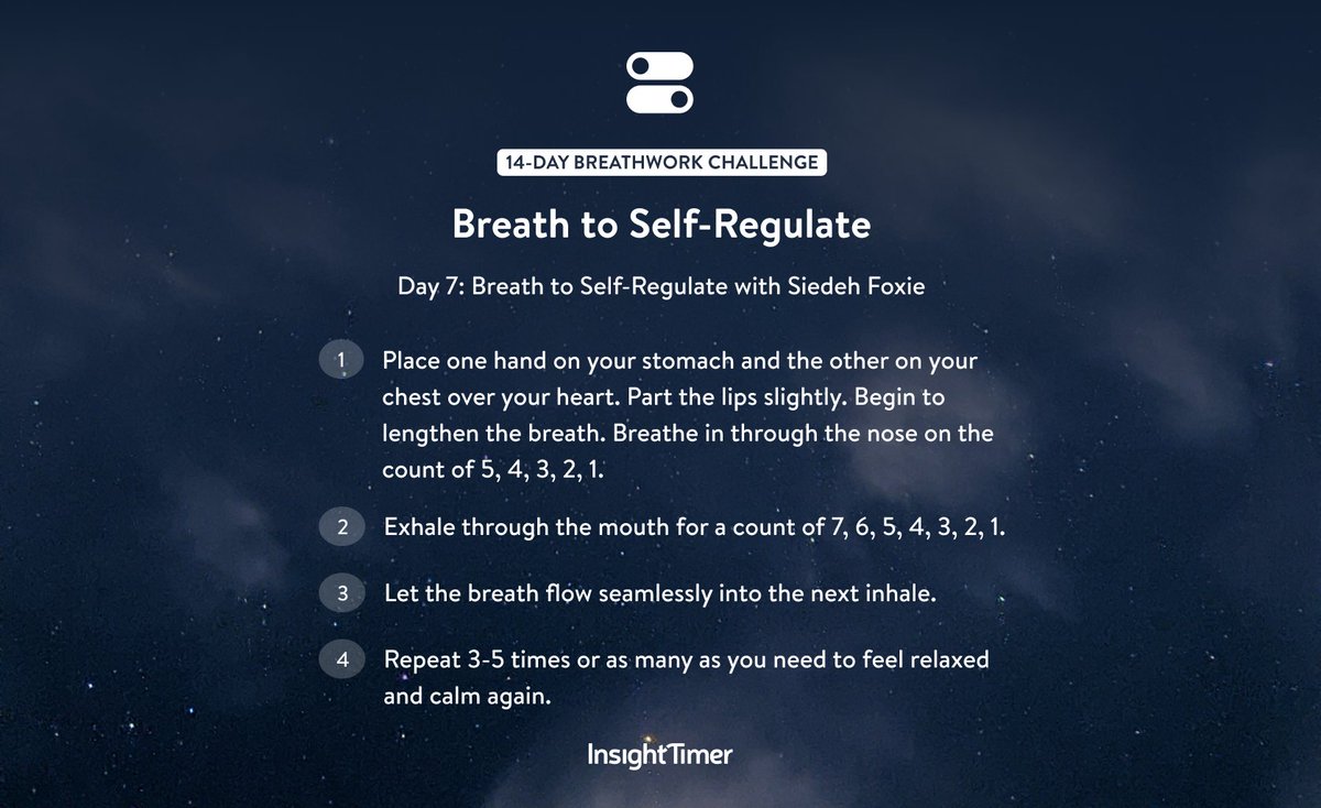 #BreathworkChallenge If you need to balance strong emotions and restore your inner harmony, today's breathwork practice from Siedeh Foxie will do the trick. Follow the link to relax and unwind: insig.ht/DLllLYNSWub