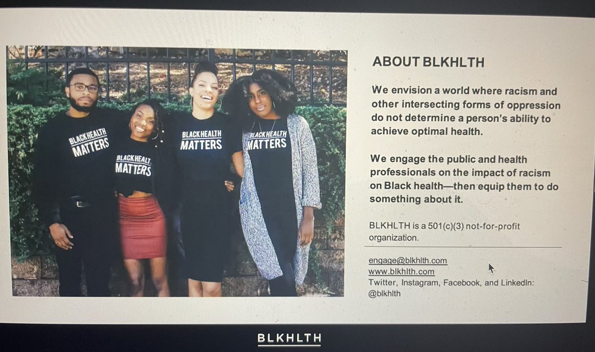 GlobalKdsl's tweet photo. Learning with @blkhlth. Thank you @tiwana_merritt, @Dalais44, @bajanweekes, and @roaming_teacher #intlELOC https://t.co/akOJD0wdXA