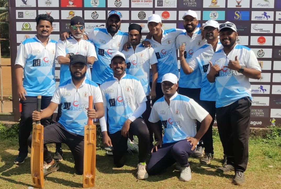 soundnvisionsts's tweet photo. Here's introducing Sound Masters Team A & B representing @SoundnVisionInd at DPL 2022 Voicing Industry -
India
Make some noise for our SVI Boys. Loads of luck boys. Play well.
.
.
#SoundmastersA #SoundMastersB #dpl2022 #soundandvisionindia #sviteam #Soundandvisionstudios https://t.co/UfR0RSJaFu