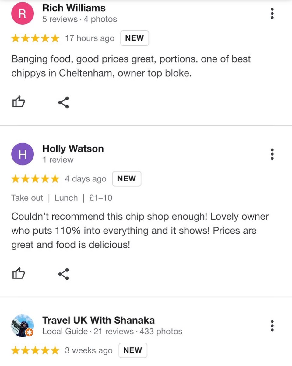 St Paul's Fish Bar tweet media