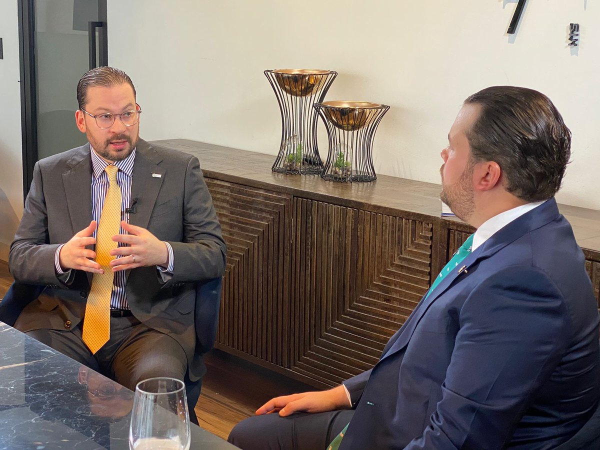 Agradecemos la visita de <a href="/jaimemsenior/">Jaime M. Senior</a> actual presidente de <a href="/ANJE_RD/">ANJE</a>. 

Ya disponible en nuestro canal de youtube💙🇩🇴