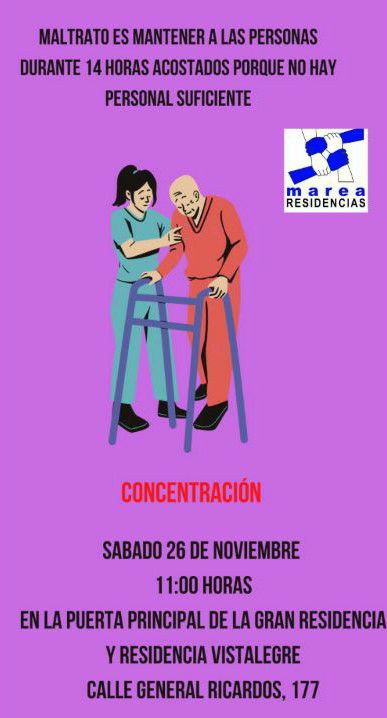 MareaResidencia's tweet photo. Tenemos que frenar el maltrato institucional en residencias públicas. Los derechos no se venden, se defienden. Os esperamos el próximo sábado a las 11h en General Ricardos, 177. 
¡ACUDE HOY POR ELLOS, MAÑANA POR TI!
#StopMaltratoInstitucional
#ResidenciasPúblicas https://t.co/TDeVyGhYgk
