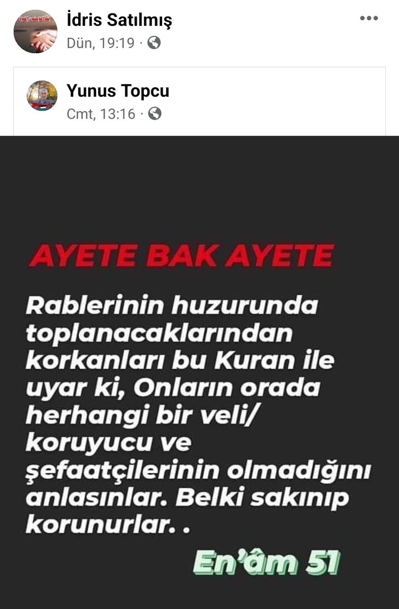 Ula İdris senin gibi zındıklara şefaat olmayacak zaten ne ikide bir şefaat şefaat diyorsun
Sen ve saz arkadaşların isyan oğlu ve ekibine ŞEFAAT YOK YOK
ŞEFAAT ŞEFAATE İNANANA 
VALLAHİ BİLLAHİ TALLAHİ VAR BEN DEMİYORUM HAA
BÜTÜN EHLİ SÜNNET ALİMLERİ DİYOR
YANİ SİZİ İLGİLENDİRMİYOR