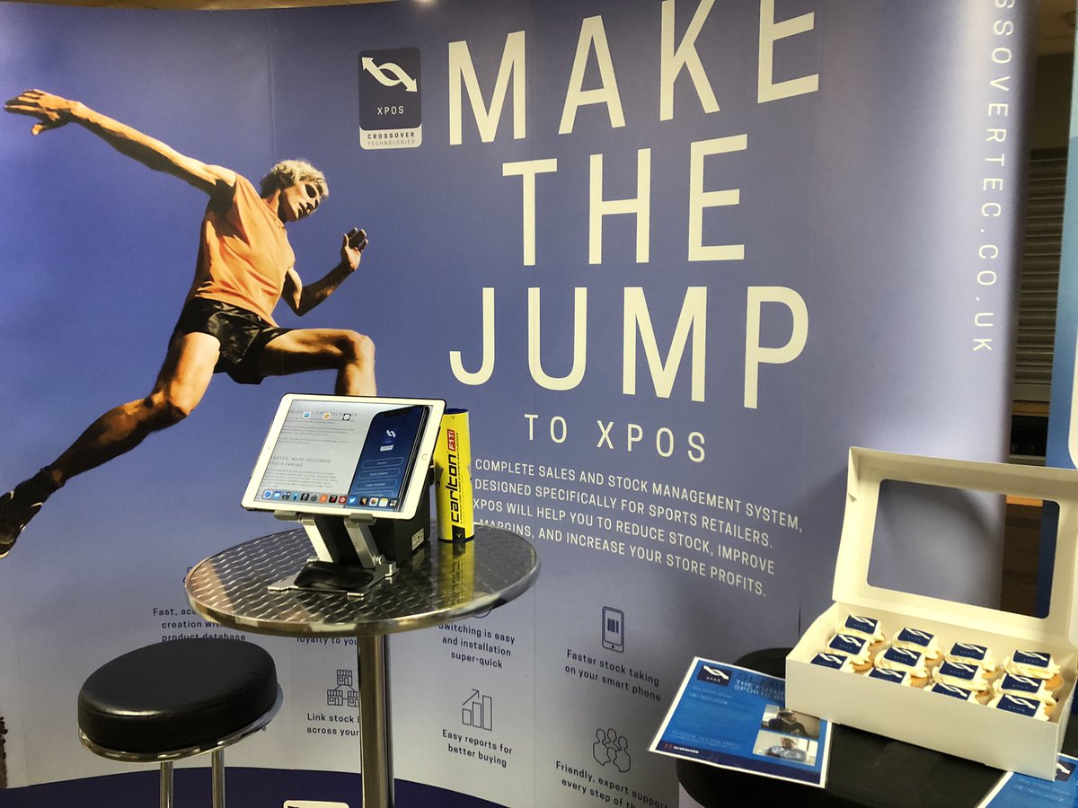 Xpos_Mark's tweet photo. It’s been a great first morning @StagSports show - some great conversations about #retail #technology and #innovation - amazing how so many people have the same thoughts! https://t.co/ATGYKlW0R3