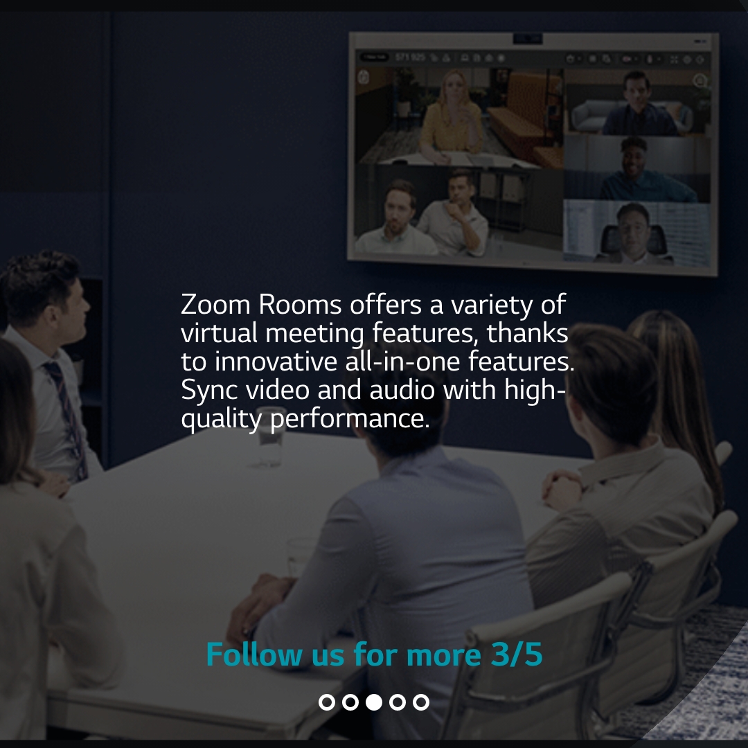 JanarizLg's tweet image. Keep your virtual workflow simple and easy. Explore this amazing innovation: lg-informationdisplay.com/product/digita…

#LGInformationDisplay #LGBusinessSolutions #LGOneQuickWorks #HybridWork #ZoomRooms