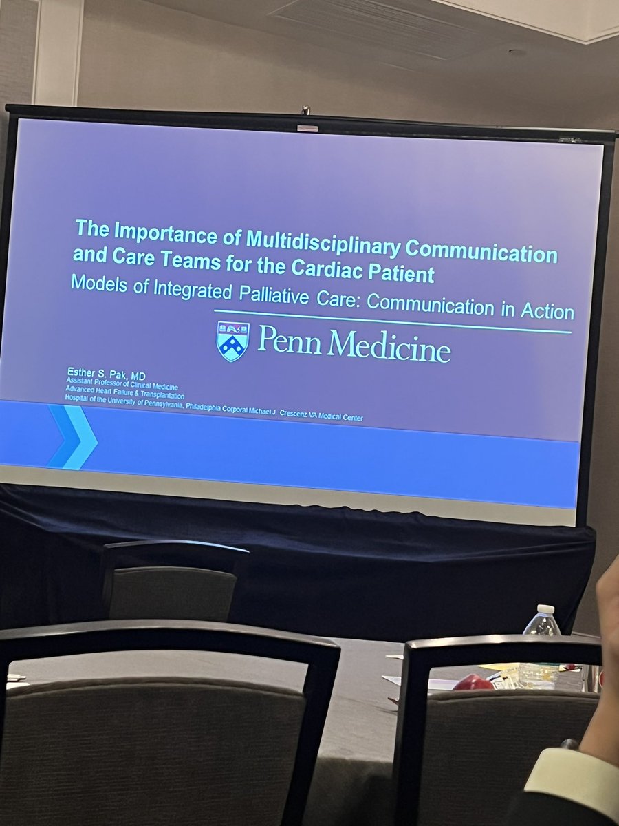 HussainAzizi8's tweet photo. Very insightful talk by @EPakHeart1 on the importance of multidisciplinary discussion and palliative care in our very ill cardiac patients. Wonderfully moderated by @TempleCards Dr. Eman Hamad #MACCS22 @ACCMaryland @ACCVirginia @SabrinaIslamMD https://t.co/bm77LOBL8y