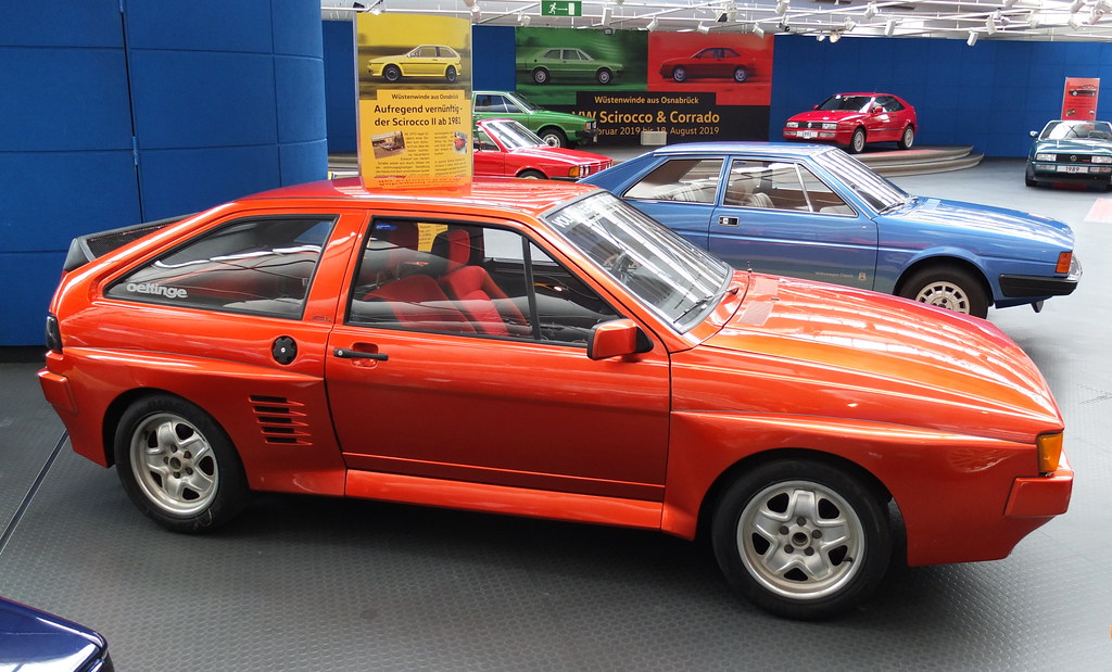 TalsMelkis's tweet photo. Nākošajā manas virtuālās garāžas telpā ir VW Scirocco Bi-Motor(1984).Otrais🟥, no diviem uzbūvētajiem🟦🟥.  Abi dzinēji (priekš. un aizm.) summā deva 360 ZS, kas ar 4WD nodrošināja solīdu paātrinājumu #bimotore #History https://t.co/WePBt6eJTK