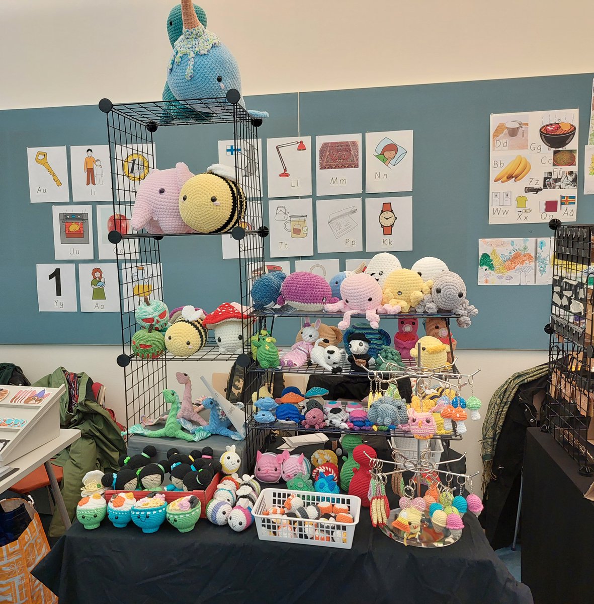 LateCrafts's tweet photo. I had a fun day yesterday at #cosvision
Thanks to everyone who stopped by, it was fun to chat with you! And of course big thanks to everyone who adopted my amigurumi 💖

See you all in the next event!

#virkkaus #amigurumi https://t.co/jJJHw3zCiS