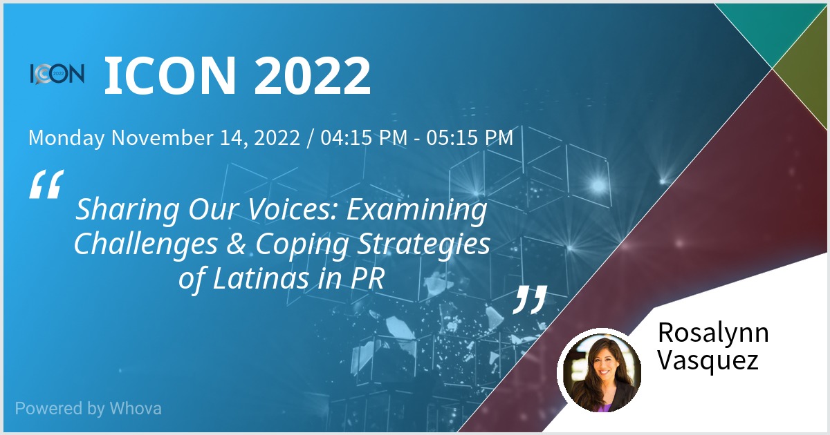 RosalynnVasquez's tweet photo. Speaking at @PRSA this year was one of my best career experiences! I loved seeing my fellow PR scholars, practitioners, and BU PR students! ❤️#PRSAicon2022 https://t.co/T8igyDD1DR