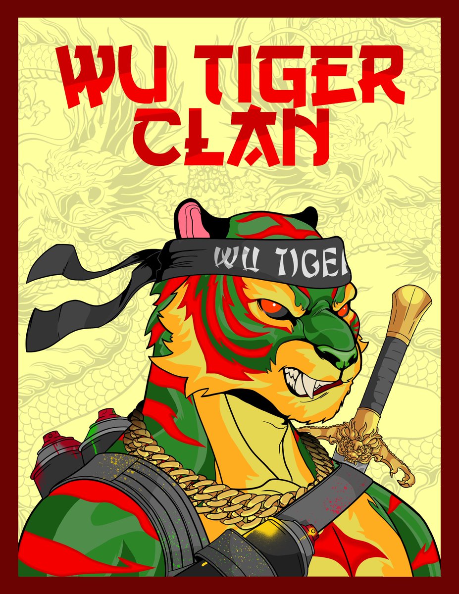 Wu Tiger Clan Posters coming to a block near you. Members Only. 
Minting: nft.coinbase.com/drops/wu-tiger…

#wutigerclan #wutang #tigerclan